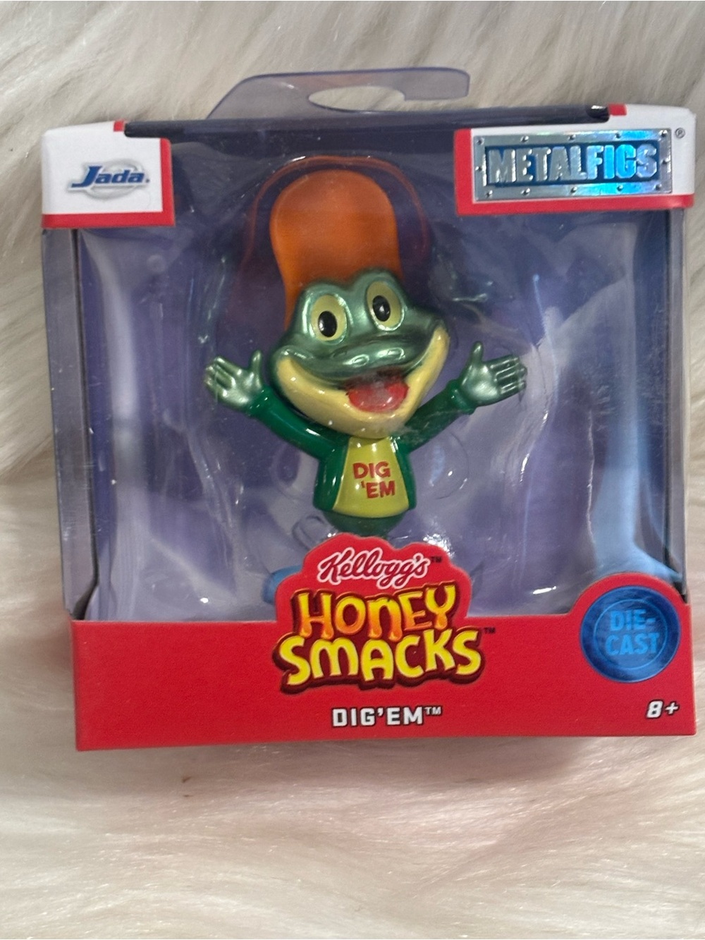 Jada Metalfigs Kelloggs Honey Smacks Dig Em Frog Die-Cast Figure